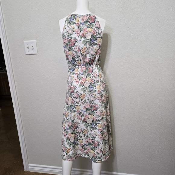 Polo Ralph Lauren Floral Sleeveless Midi Dress Size L - Picture 7 of 12